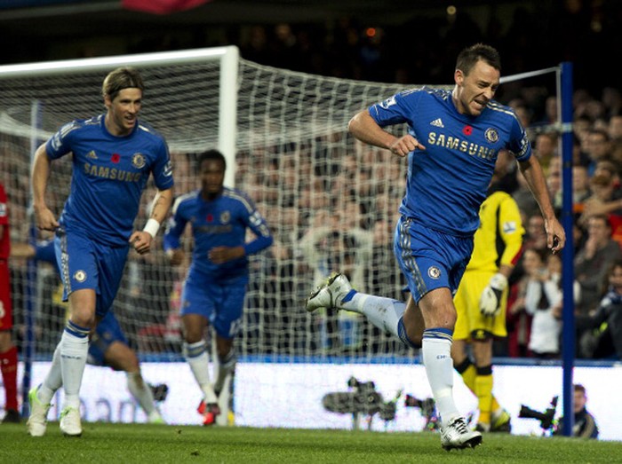 Niềm vui của đội trưởng Chelsea.
